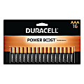 Duracell® Coppertop AAA Alkaline Batteries, Pack Of 16