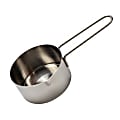 American Metalcraft Measuring Cup, 3/4 Cup, Silver 1 thumbnail image