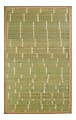 Anji Mountain Key West Bamboo Rug, 5' x 8', Green