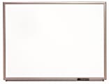 SKILCRAFT® Non-Magnetic Melamine Dry-Erase Whiteboard, 48" x 72", Aluminum Frame With Silver Finish (AbilityOne 7110-01-568-0398) 1 thumbnail image