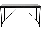 Eurostyle Gilbert 48"W Writing Desk, Black 1 thumbnail image