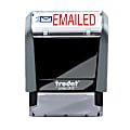 Trodat Printy 65% Recycled 4912 Self-Inking Message Stamp, EMAILED