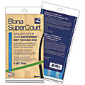 Bona® SuperCourt™ Athletic Floor Care Microfiber Wet Tacking Pad, 60", Light/Dark Blue