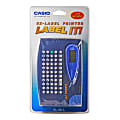 Casio Label IT! KL-60L - Labelmaker - B/W - thermal transfer - Roll (0.47 in) - 160 dpi - cutter - 2 line printing 1 thumbnail image