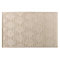 Baxton Studio Sovanna Hand-Tufted Wool Area Rug, 60" x 96-1/8", Ivory