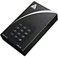 Apricorn Aegis Padlock DT FIPS 4TB External Hard Drive, ADT-3PL256F-4000