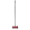 Sanitaire Commercial Upright Manual Sweeper, Red/Black