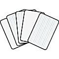 Sparco™ Dry-Erase Lap Whiteboards, 11" x 8", White Plastic Frame