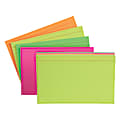 Oxford® Glow Index Cards, Assorted Colors, 4" x 6", Pack Of 100