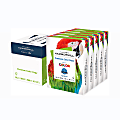 Hammermill® Premium Colored Multi-Use Print & Copy Paper, Letter Size (8 1/2" x 11"), 28 Lb, Photo White, 500 Sheets Per Ream, Case Of 5 Reams