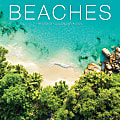 2024 Willow Creek Press Scenic Monthly Wall Calendar, 12" x 12", Beaches, January to December