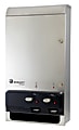 Hospeco EvoGen® EV-1 Metal Dual Pad/Tampon Dispenser, 9-15/16" x 16-3/4"W, Silver 1 thumbnail image