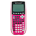 Texas Instruments® TI-84 Plus Silver Edition Graphing Calculator, Pink