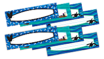 Barker Creek Double-Sided Name Plates, 12" x 3-1/2", Sea & Sky, Set Of 36 Name Plates, Pack Of 2 Sets 1 thumbnail image