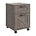 Bush Furniture Knoxville 17"D Vertical 2-Drawer Mobile File Cabinet, Restored Gray, Delivery 1 thumbnail image