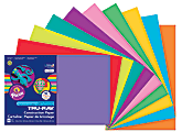 Construction Paper, 5 Assorted Hot Colors, 12 x 18 , 50 Sheets, 1 - Foods  Co.