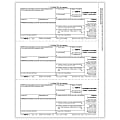 ComplyRight® 1099-S Tax Forms, 3-Up, Transfer Or Copy B, Laser, 8-1/2" x 11", White, Pack Of 150 Forms