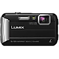 Panasonic Lumix TS30 16 Megapixel Compact Camera - Black - 1/2.33" Sensor - Autofocus - 2.7"LCD - 4x Optical Zoom - 4x Digital Zoom - Optical (IS) - 1280 x 720 Video - HD Movie Mode