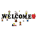 Eureka Peanuts Giant Welcome Bulletin Board Set, Multicolor 1 thumbnail image