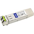 AddOn Arista Networks SFP-10G-DZ-1550 Compatible TAA Compliant 10GBase-CWDM SFP+ Transceiver (SMF, 1550nm, 80km, LC, DOM)
