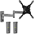 Mount-It! Full Motion Lockable RV And Trailer TV Mount For Screen Sizes 22” To 42”, 2-1/8”H x 8”W x 9-1/2”D, Black 1 thumbnail image