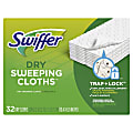 Swiffer® Sweeper Multi-Surface Dry Sweeping Cloth Refills, 6-1/8", White, Pack Of 32 Refills