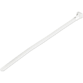 StarTech.com 100 Pack 8" Reusable Cable Ties - White Large Releasable Nylon/Plastic Zip Ties Resealable Adjustable Network Cable Wraps UL\ 1 thumbnail image