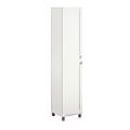 Systembuild Evolution Lory Framed 16"W Utility Cabinet, White
