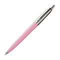 Parker® Jotter Ballpoint Pen, Medium Point, 1.0mm, Pink Ribbon Barrel, Blue Ink
