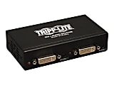 Tripp Lite 2-Port DVI Single Link Video / Audio Splitter / Booster DVIF/2xF TAA - Video/audio splitter - 2 x DVI / audio - desktop 1 thumbnail image