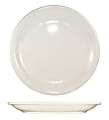International Tableware Valencia™ Stoneware Narrow-Rim Plates, Round, 10 1/2", White, Pack Of 12 Plates 1 thumbnail image