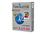 Navigator Platinum Office Multi-Use Paper, 5 Reams, Bright White, Letter Size (8 1/2" x 11"), 28 Lb, Smooth 1 thumbnail image