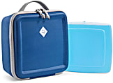 Fit & Fresh Crush-Resistant Lunch Bag, Ocean Blue 1 thumbnail image