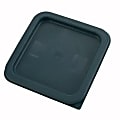 Winco Square Cover For 2- And 4-Qt Food Containers, 7-2/5" x 7-2/5", Green 1 thumbnail image