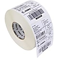 Zebra Tag Paper, U82584, 1 1/4" x 2" 1/4, Direct Thermal Zebra Z™Select 4000D, 7.5 mil, 1" Core