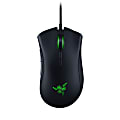 Razer DeathAdder Elite Wired Optical Mouse, Right Handed, Black/Green
