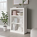 Realspace® 45"H 3-Shelf Bookcase, Arctic White