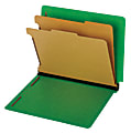 Pendaflex® End Tab Classification Folders, Letter Size, Dark Green, Box Of 10 1 thumbnail image