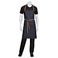 Chef Works Memphis Denim Bib Apron, Indigo Blue, One Size 1 thumbnail image