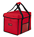 Cambro Delivery GoBags, 15" x 12" x 12", Red, Set Of 4 GoBags