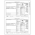 ComplyRight™ 1099-K Tax Forms, 2-Up, Payee Copy B, Laser, 8-1/2" x 11", Pack Of 100 Forms