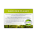 Custom Printed Full-Color Window Decal Cling Labels And Stickers, 4" x 6" Rectangle, Box Of 250 Labels 1 thumbnail image