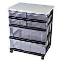 Iris® 6-Drawer Medium-Wide Storage System, 26 5/8"H x 21 15/16"W x 15 4/5"D 1 thumbnail image