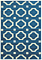 Linon Honora Area Rug, 8' x 10-9/53', Phin Blue/Ivory