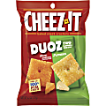 Keebler Cheez-It Duoz Cheddar/Parmesan Crackers - Sharp Cheddar, Parmesan - Carton - 4.30 oz - 6 / Carton