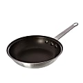 Update International Aluminum Frying Pan, 8", Silver