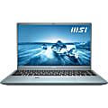 MSI Prestige 14 Prestige 14 A12SC-010 14" Notebook - Intel Core i5 i5-1240P 1.20 GHz - 16 GB RAM - 512 GB SSD - Blue Stone - Windows 11 Home - NVIDIA GeForce GTX 1650 with 4 GB 1 thumbnail image