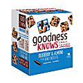 goodnessKNOWS Blueberry, Almond And Dark Chocolate Gluten-Free Snack Square Bars, Box Of 18 Bars 1 thumbnail image