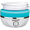 Brentwood KT-1508BL Dual-Voltage 0.8 L Stainless-Steel Collapsible Travel Kettle, Blue 1 thumbnail image