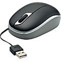 Verbatim Mouse - Optical - Cable - Black - USB Type A - 1000 dpi - Symmetrical